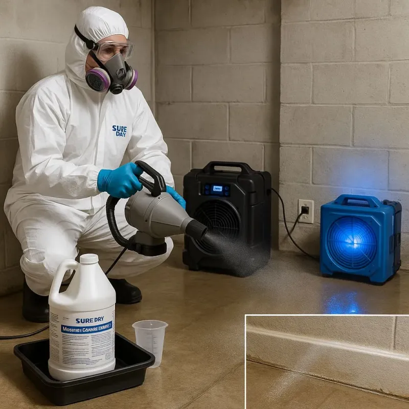 Sanitization and Odor Removal process in Farmersville, TX