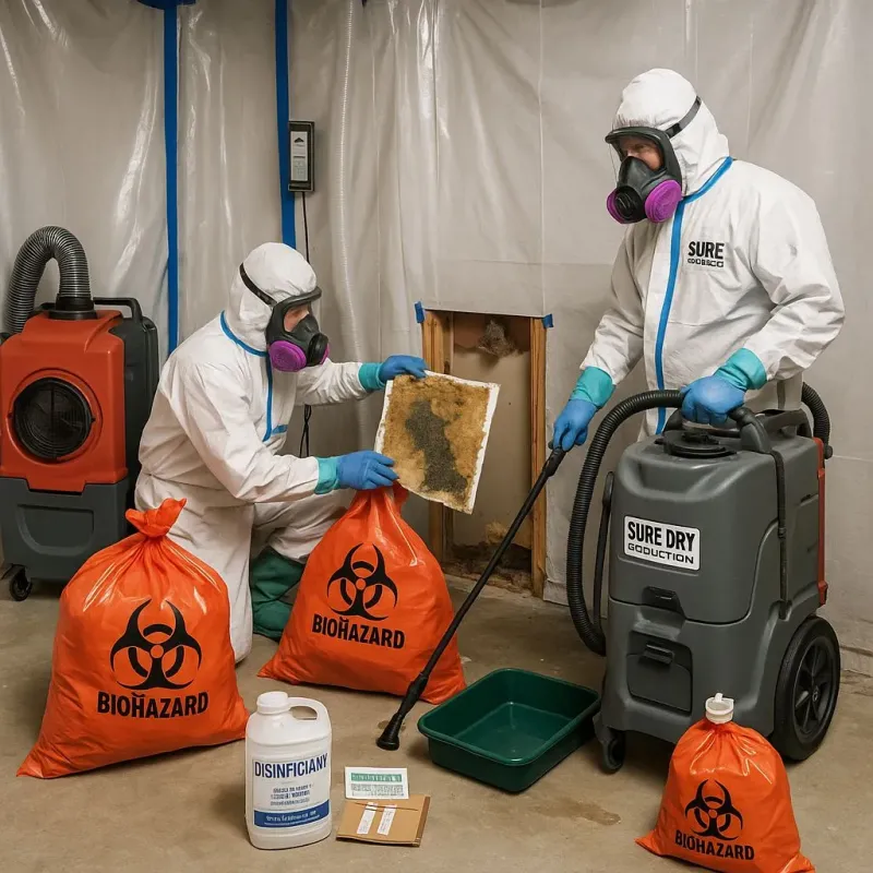 Contaminated Water Handling Protocols process in Farmersville, TX