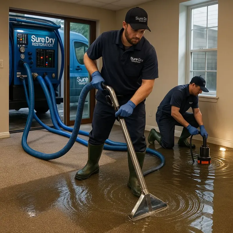 Water Extraction and Removal process in Farmersville, TX